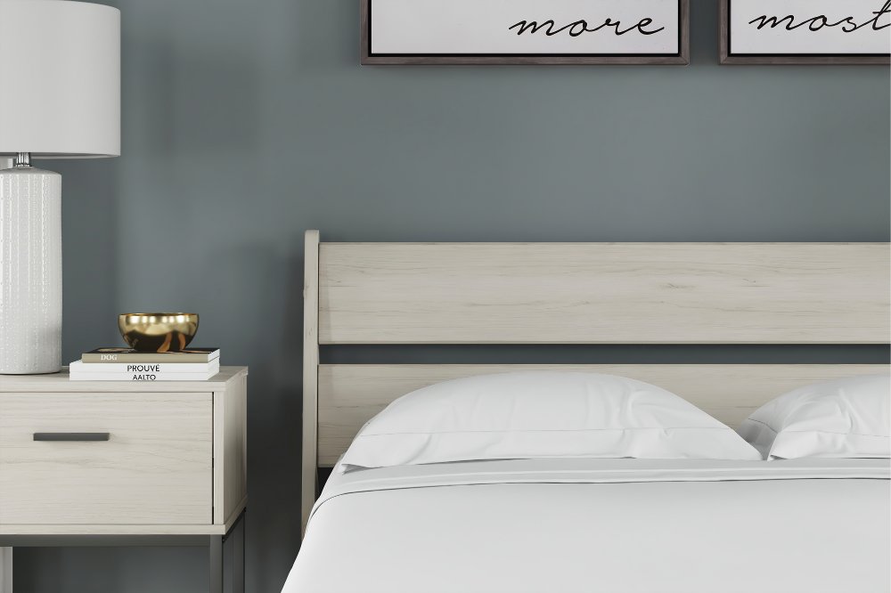 Enola Light Natural Full Panel Headboard