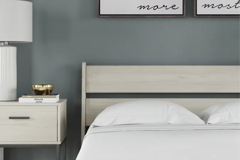 Enola Light Natural Full Panel Headboard