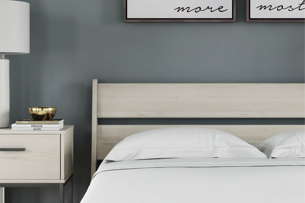 Enola Light Natural Queen Panel Headboard
