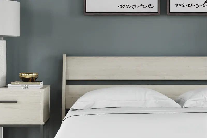 Enola Light Natural Queen Panel Headboard