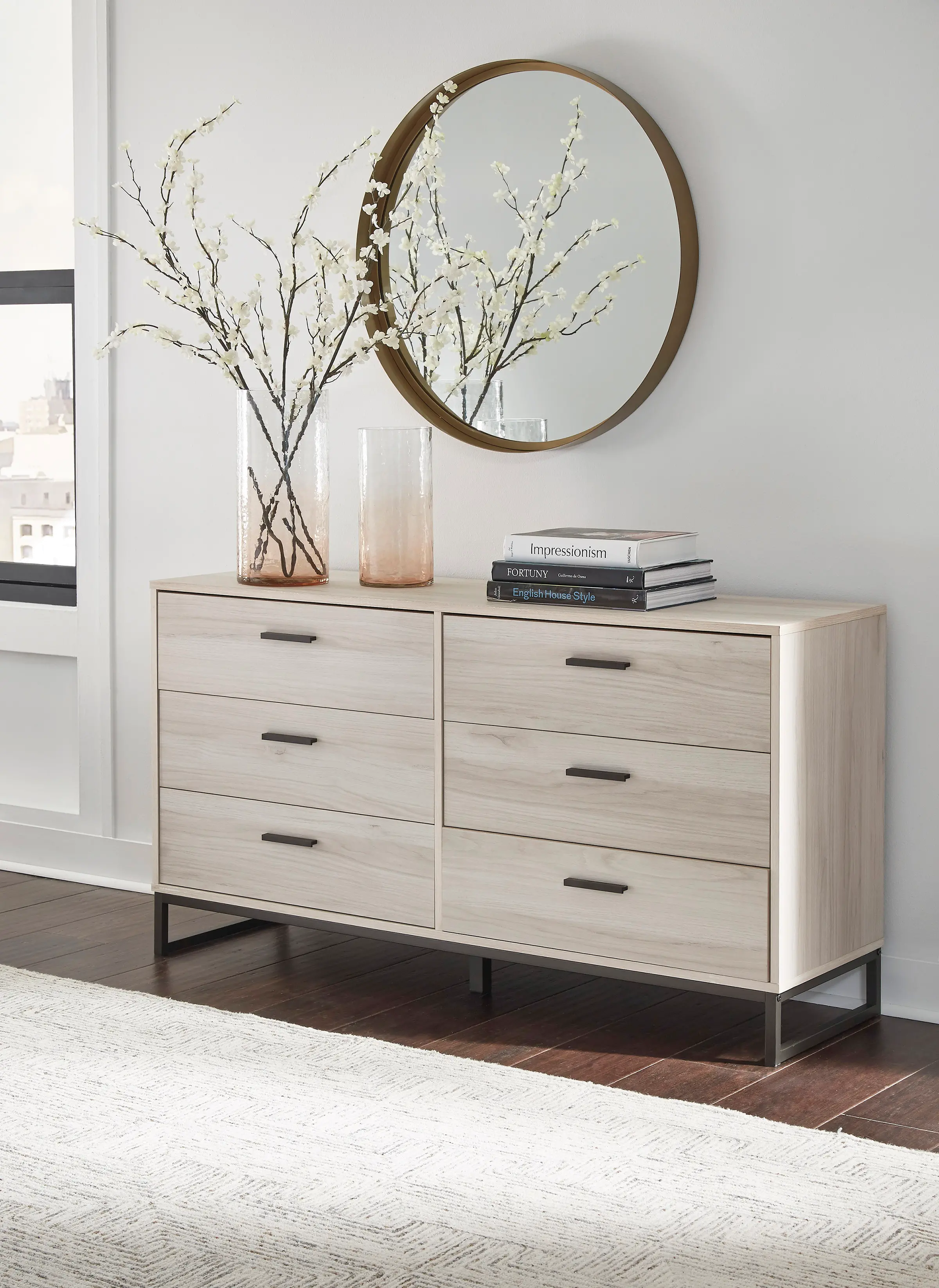 Enola Six Drawer Dresser-1