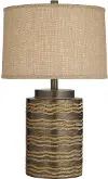 Artiss Brown Waved Table Lamp
