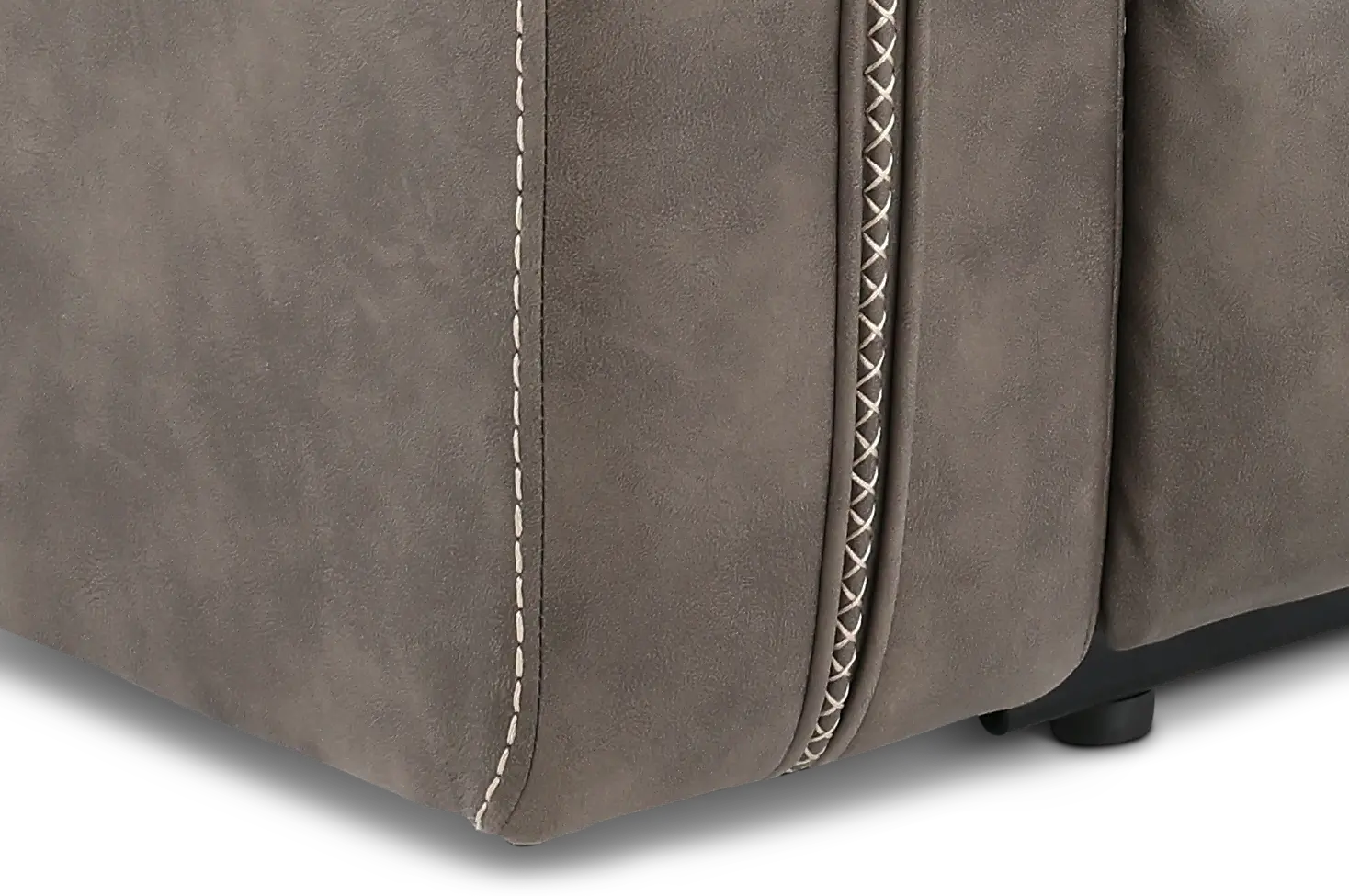 Ultron Dark Gray Power Reclining Loveseat-8