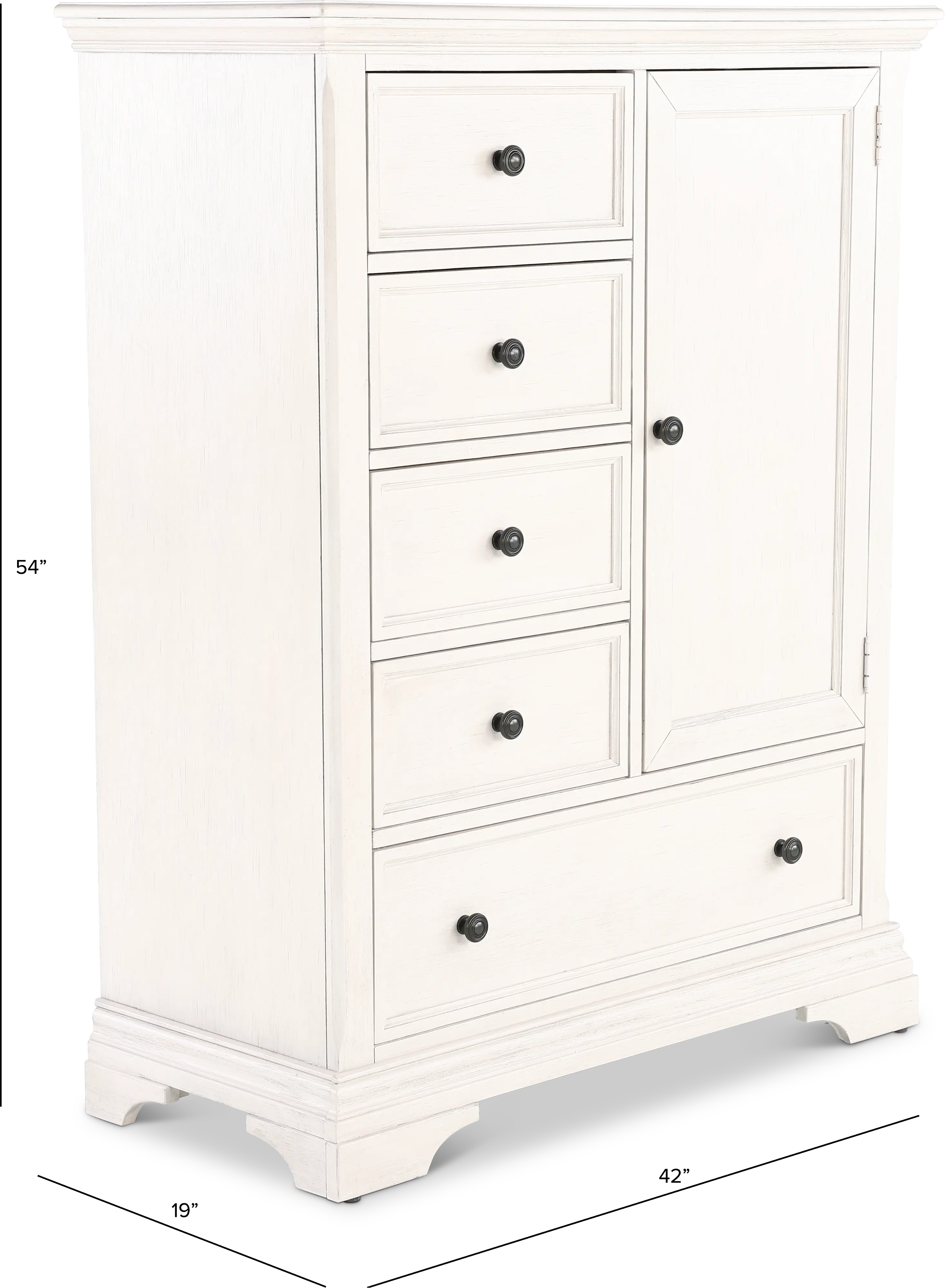 Olivia White Chifferobe-3