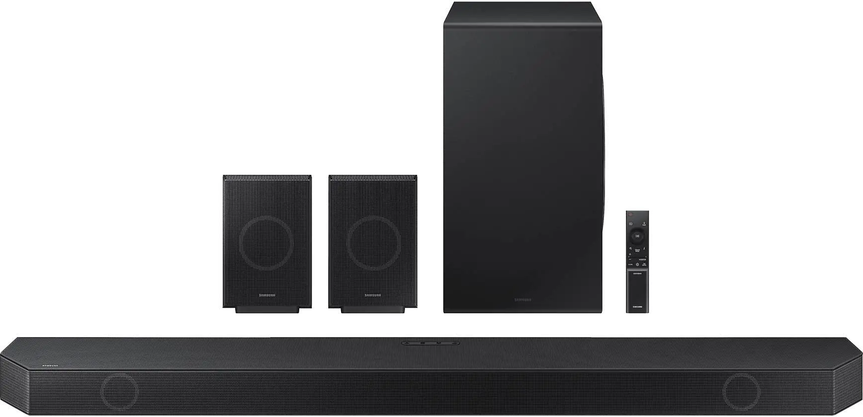 HW-Q990D/ZA Samsung HW-Q990D Powered 11.1.4-channel Soundbar w/Rear Speakers-1