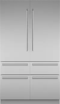 T48BT110NS Thermador 26.8 Cu Ft Built-In French Door Refrigerator - Counter Depth Stainless Steel