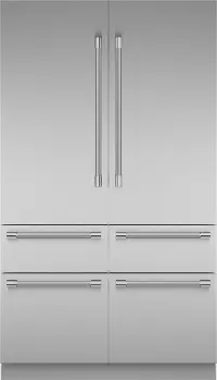 T48BT120NS Thermador 26.8 Cu Ft Built-In French Door Refrigerator - Counter Depth Stainless Steel