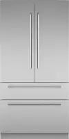 T42BT110NS Thermador 23.1 Cu Ft Built-In French Door Refrigerator - Counter Depth Stainless Steel