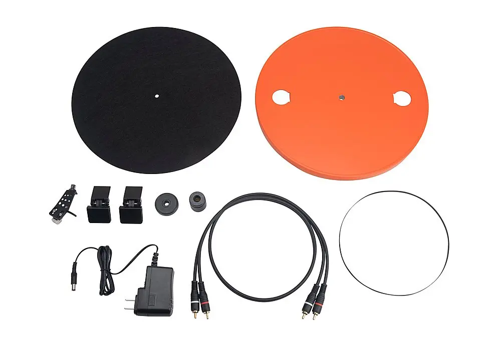 JBLSPINNERBTBLKAM JBL Spinner BT Hi-Res Bluetooth Turntable - Black/Orange-7
