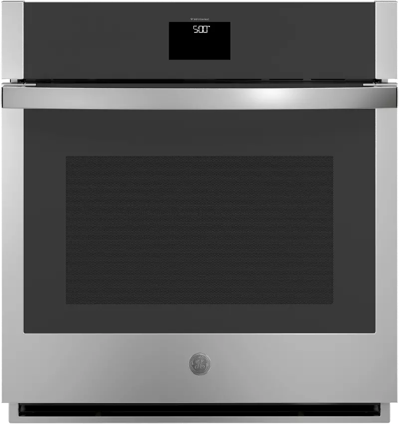 GE 4.3 Cu Ft Smart Convection Single Wall Oven - Stainless Steel