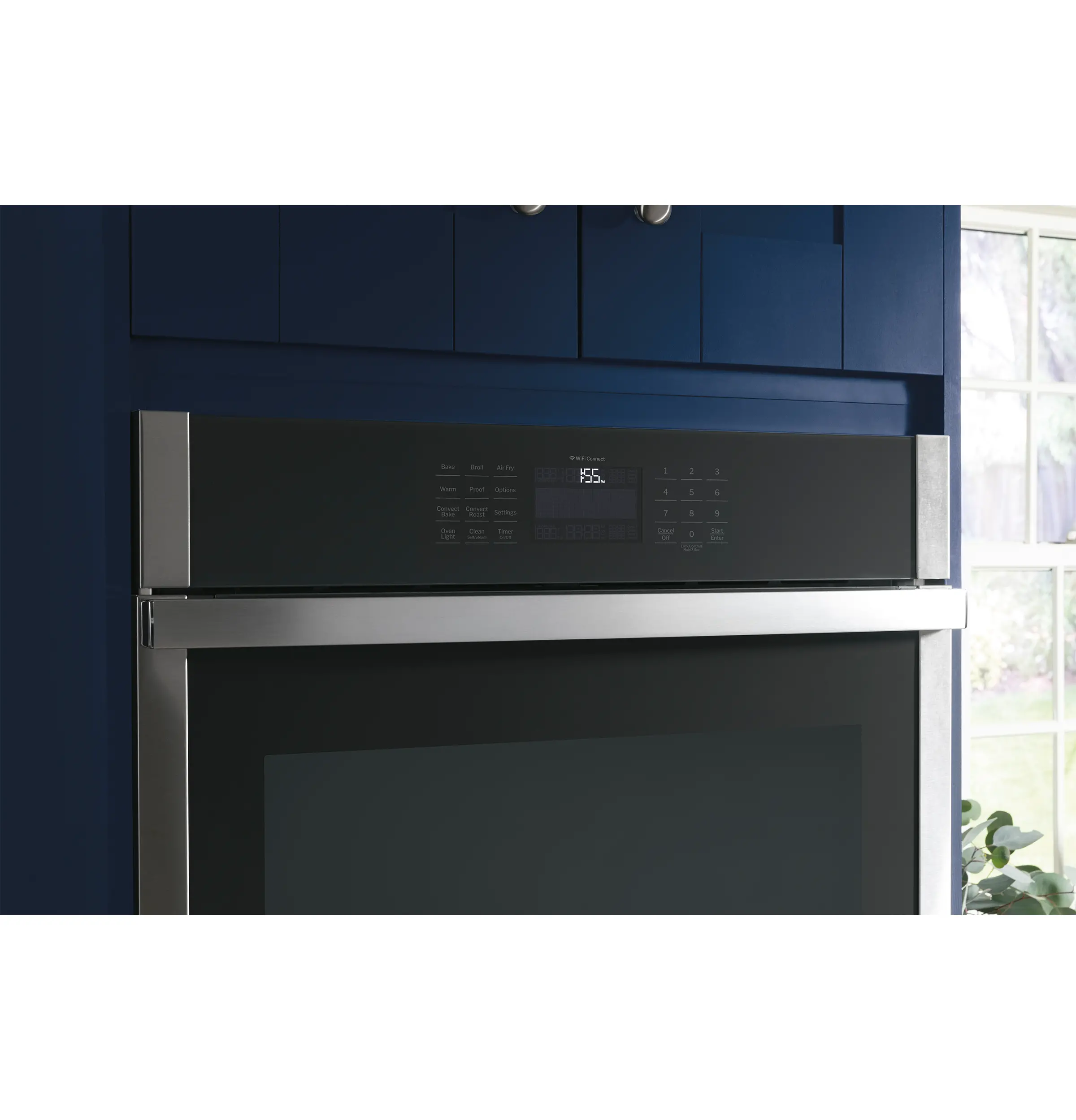 JKD5000SVSS GE 8.6 Cu Ft Smart Built-In Convection Double Wall Oven - Stainless Steel-2