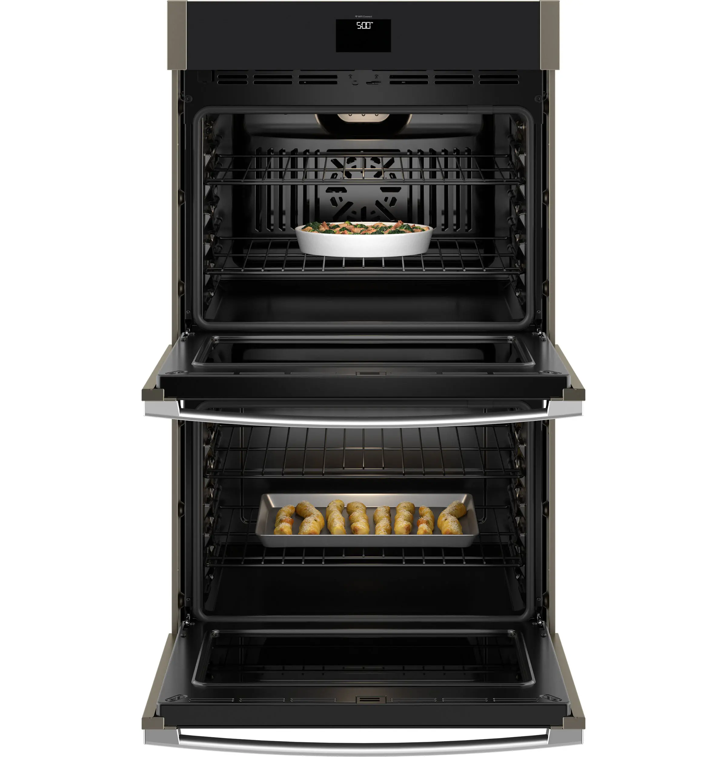 JTD5000EVES GE 30  Smart Double Wall Oven - Slate-3