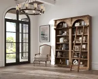 Stratton Brown Bookcase Ladder
