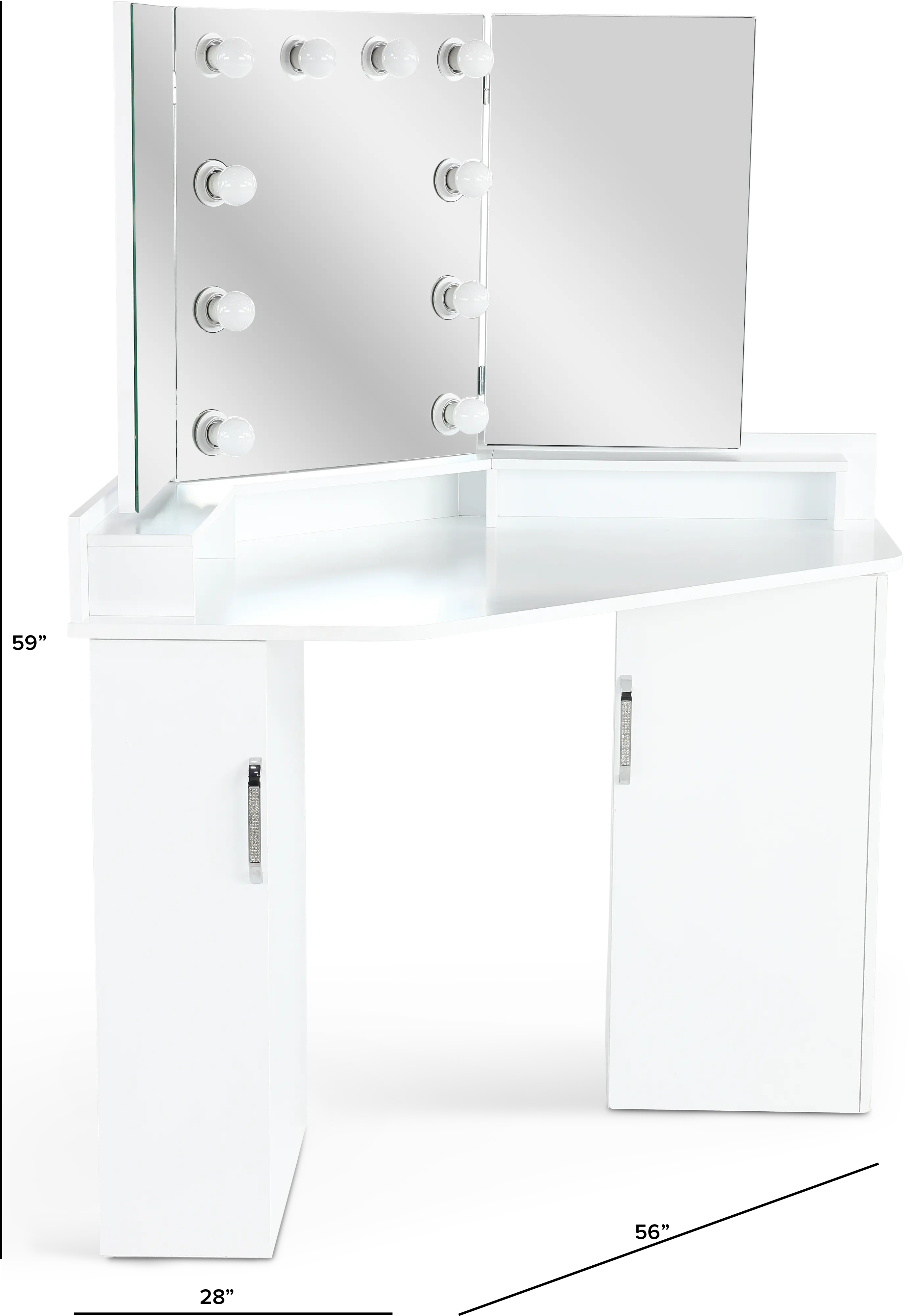 Lorybelle White Vanity-7