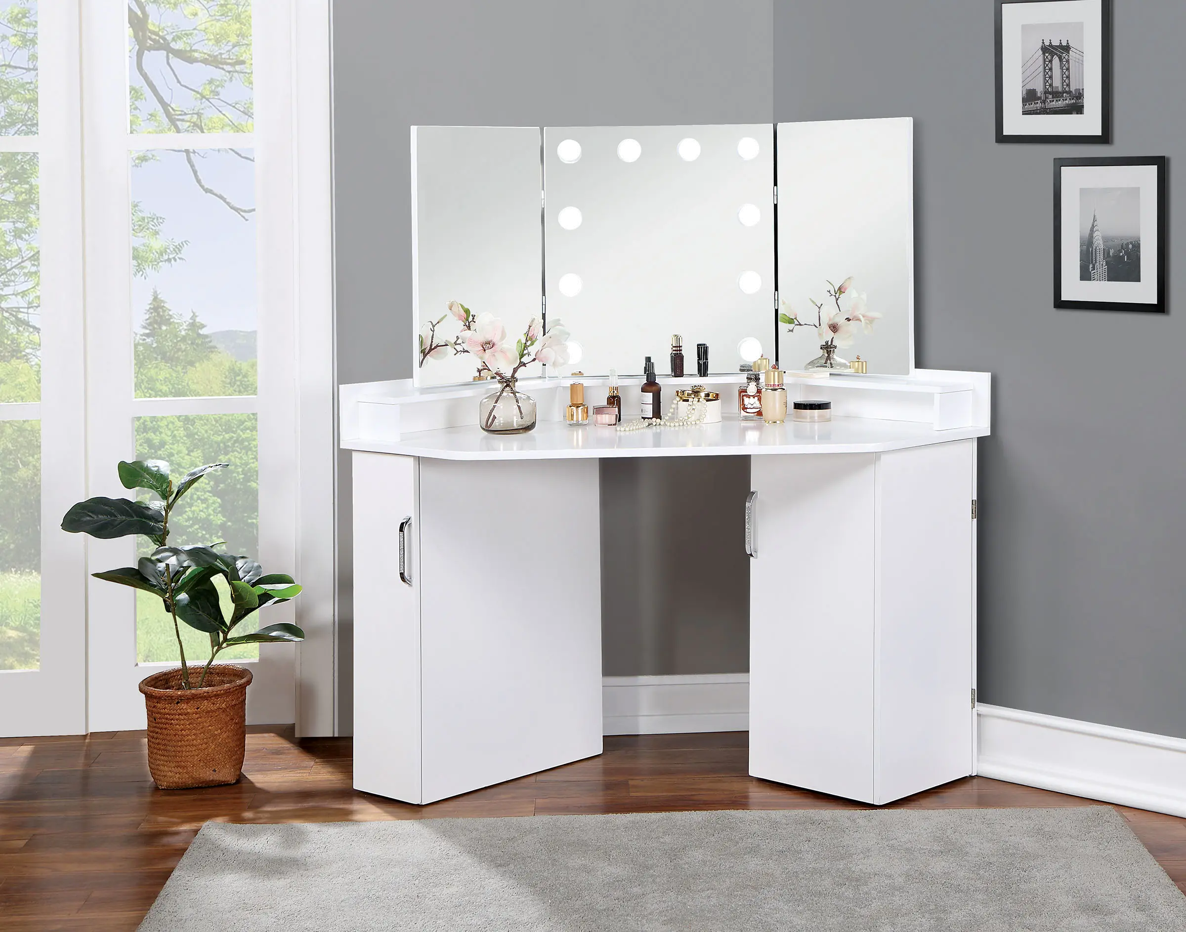 Lorybelle White Vanity-8