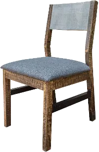 Loft Pine Gray and Brown Dining Chair