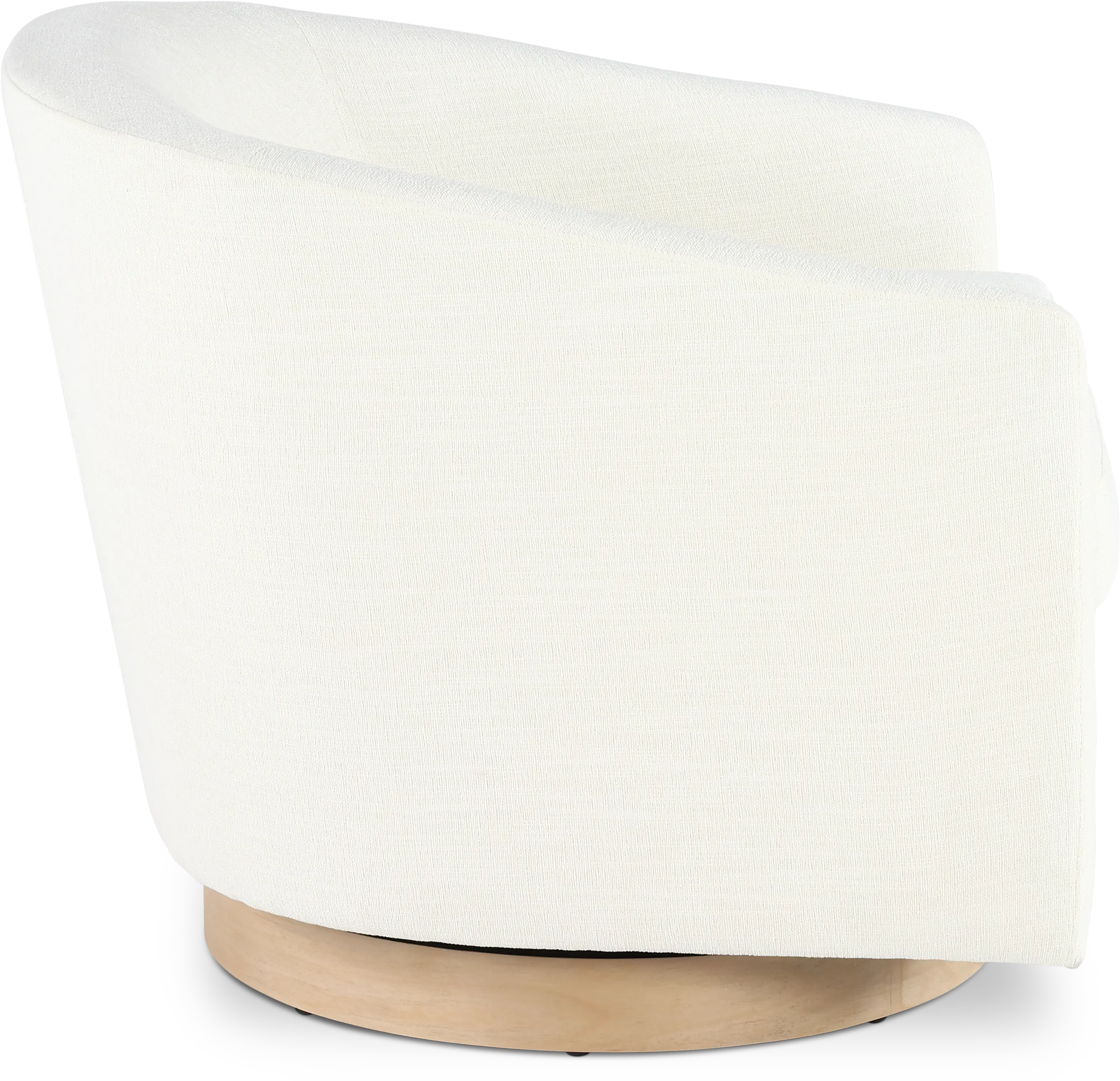 Percy Ivory Swivel Chair-6