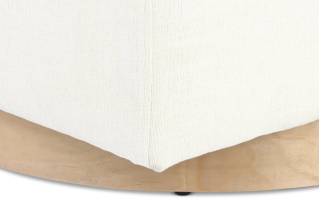 Percy Ivory Swivel Chair-8