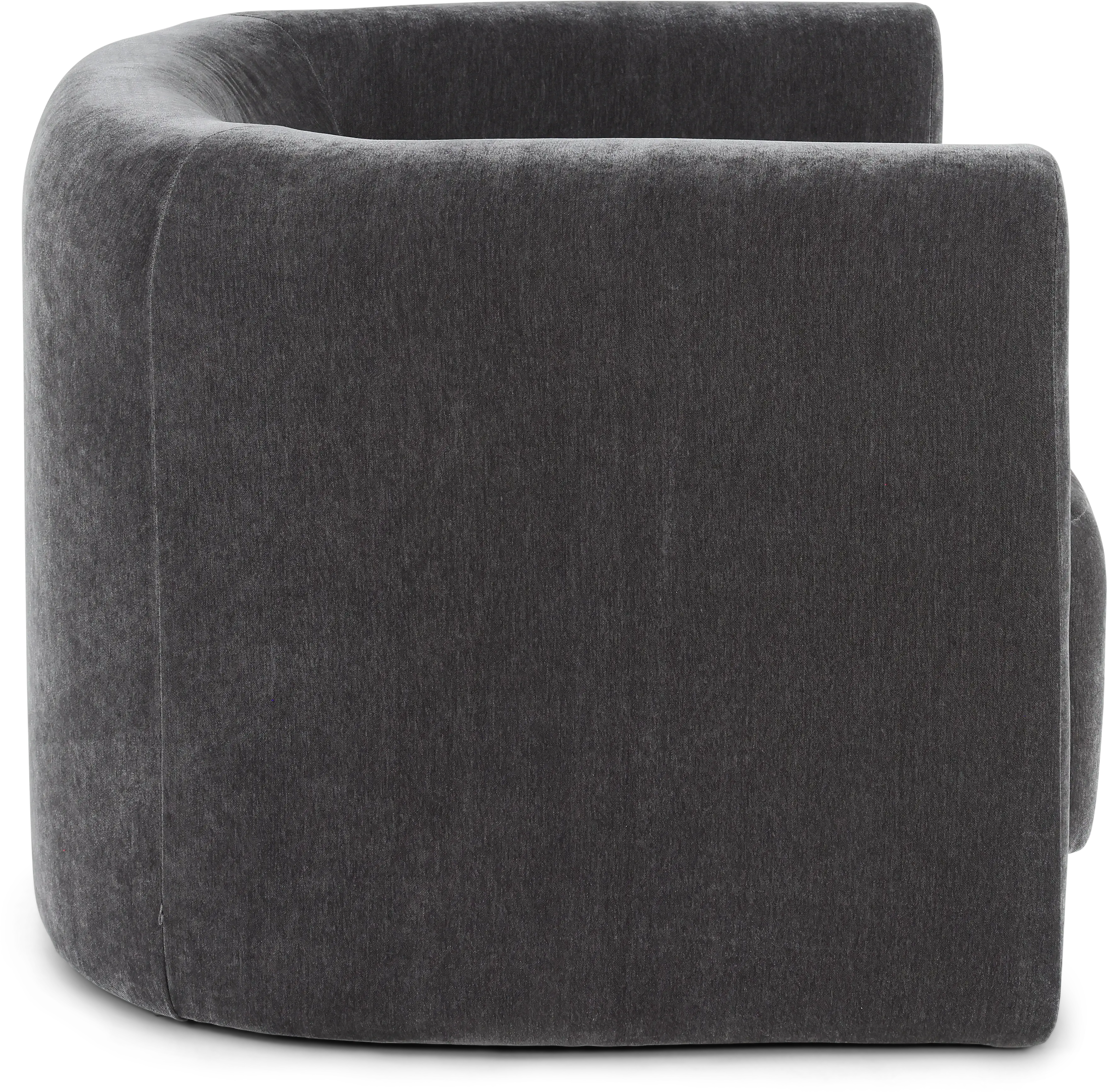 Callista Gray Velvet Accent Chair-6