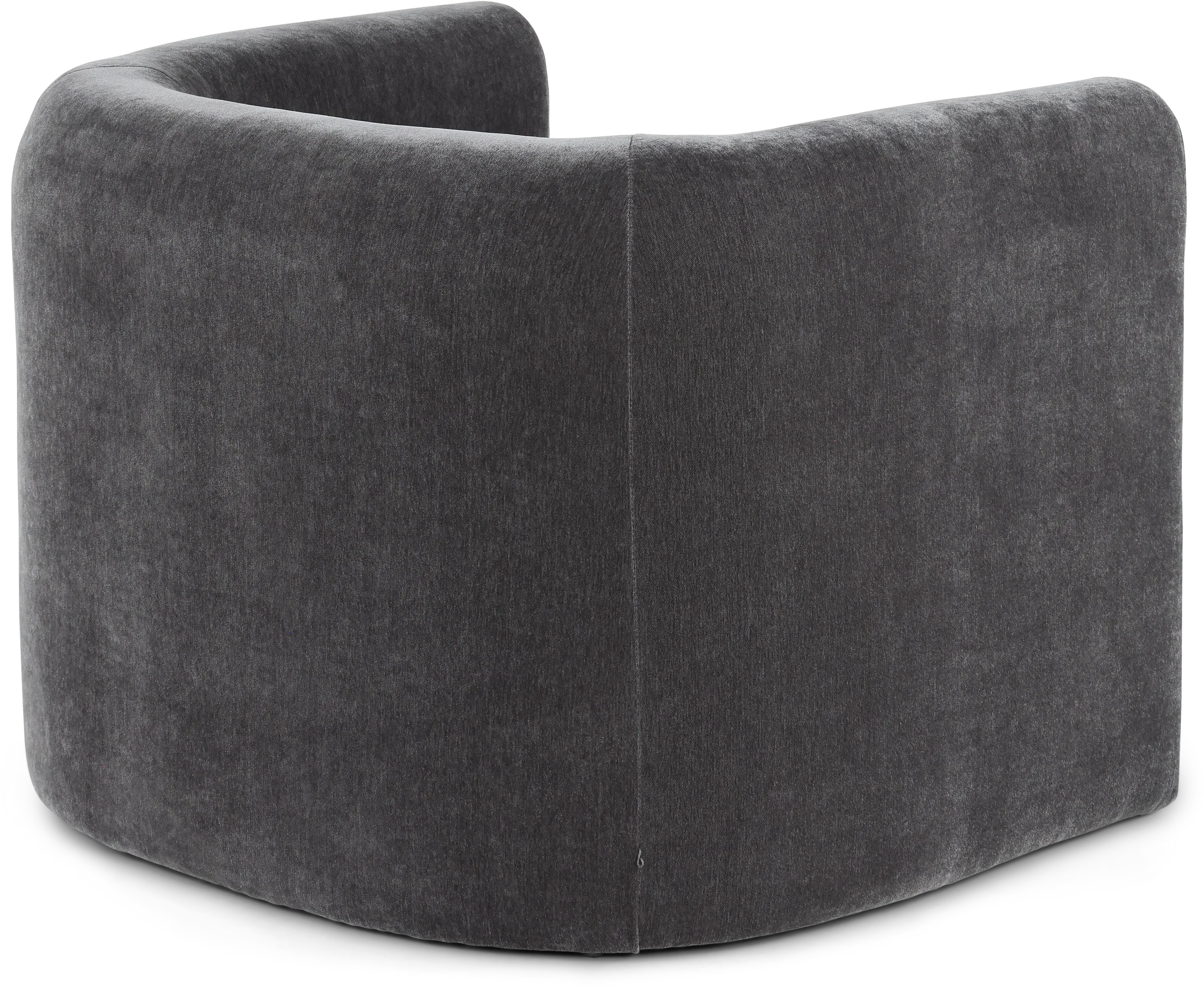 Callista Gray Velvet Accent Chair-7