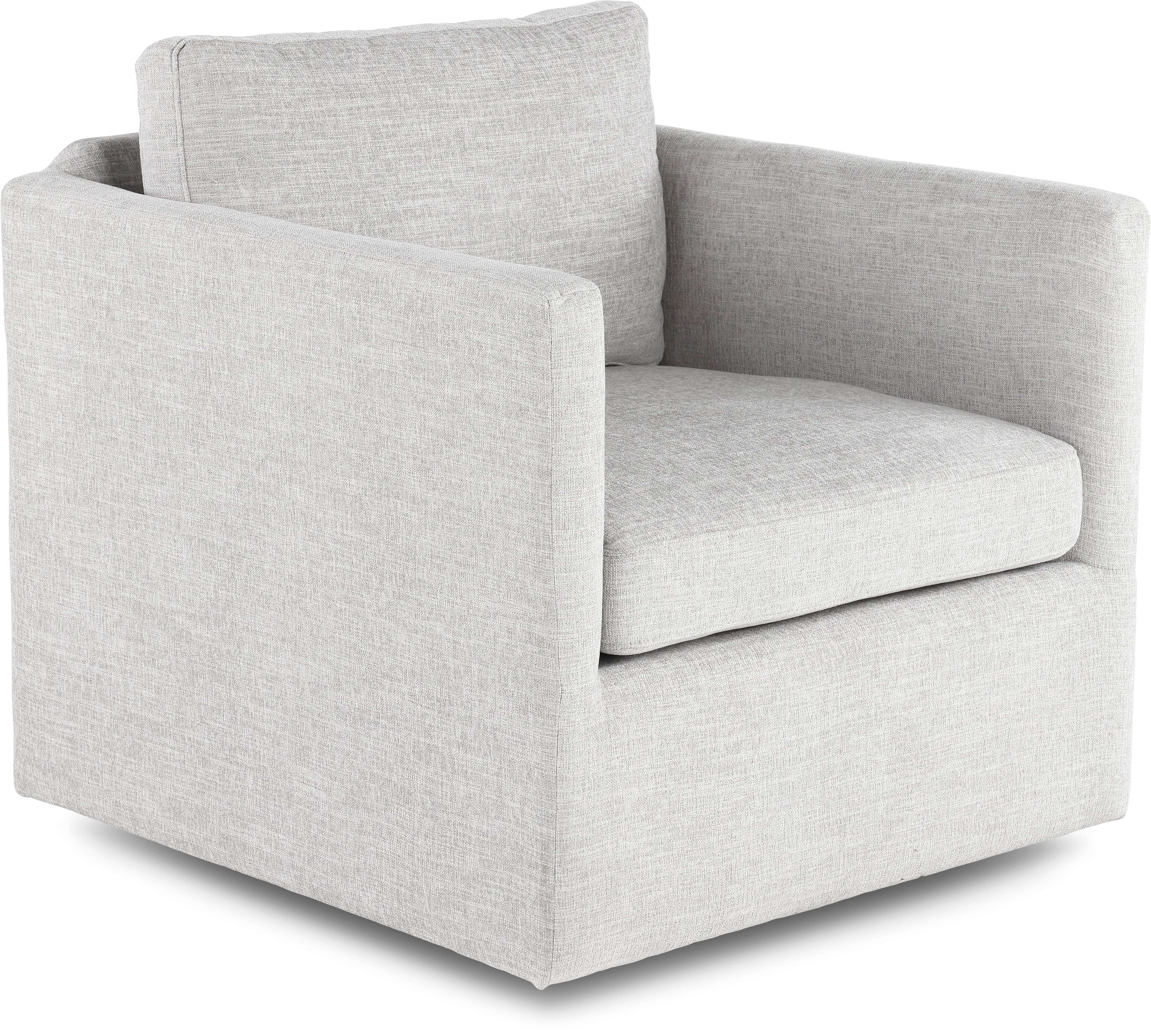 Samson Light Gray Swivel Chair-1