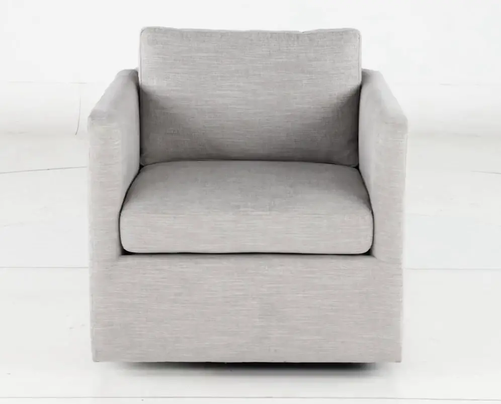Samson Light Gray Swivel Chair-5