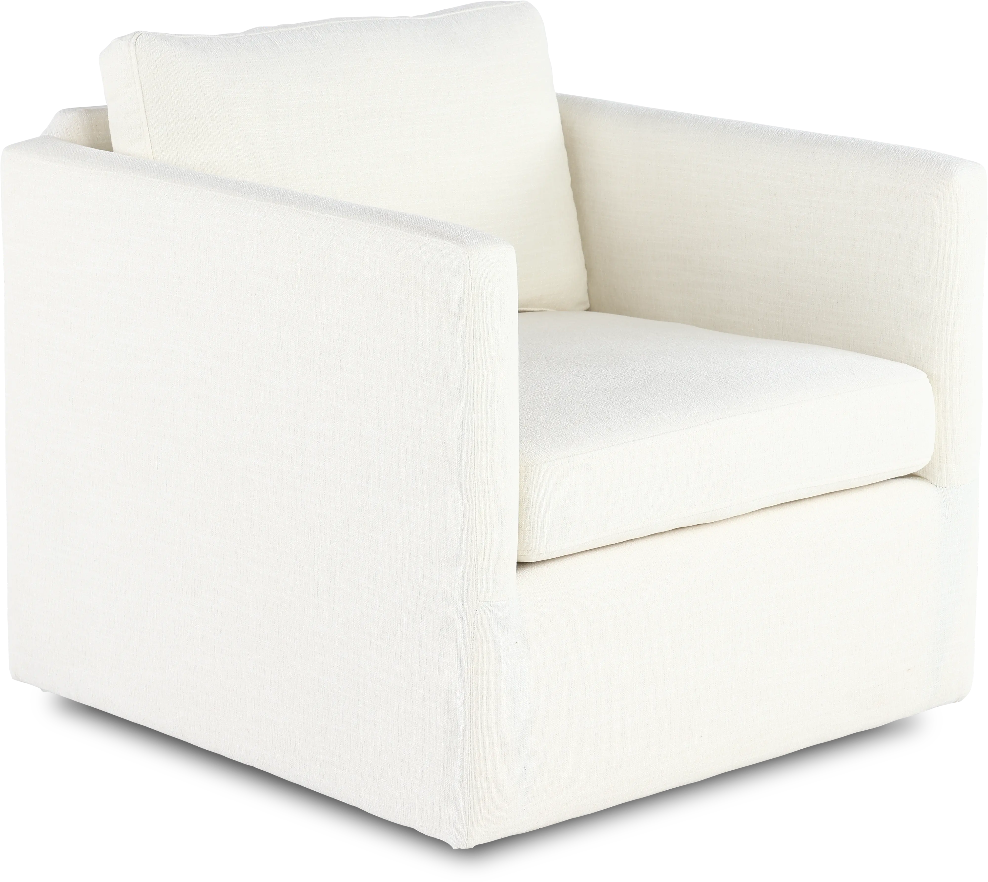 Samson Ivory Swivel Chair-4