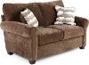 SEALOV/LANDES Seaside Brown Loveseat