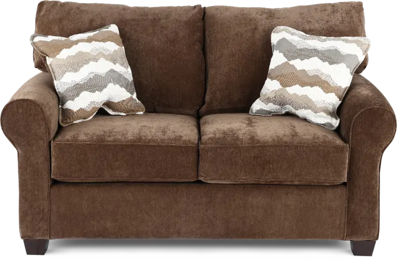 Seaside Brown Loveseat