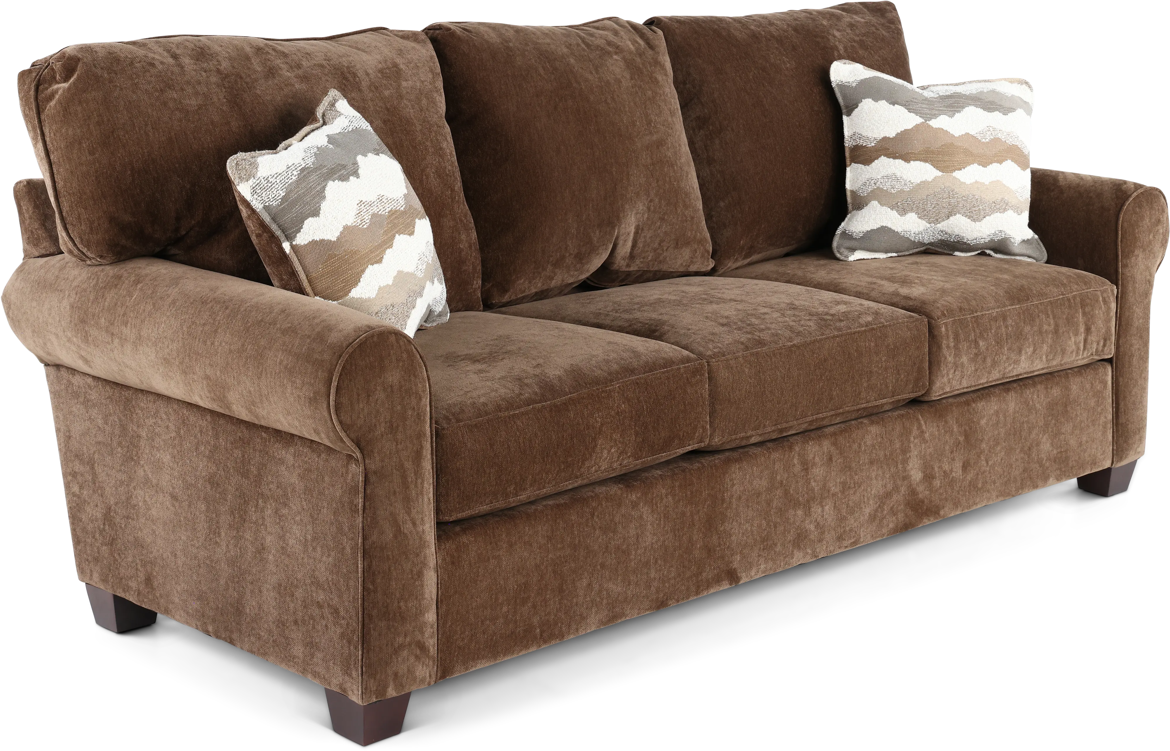 SEAQSG/LANDES Seaside Brown Sofa Bed-4