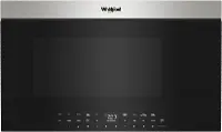 WMMF7330RZ Whirlpool 1.1 Cu Ft Over-the-Range Microwave with Air Fry - Stainless Steel