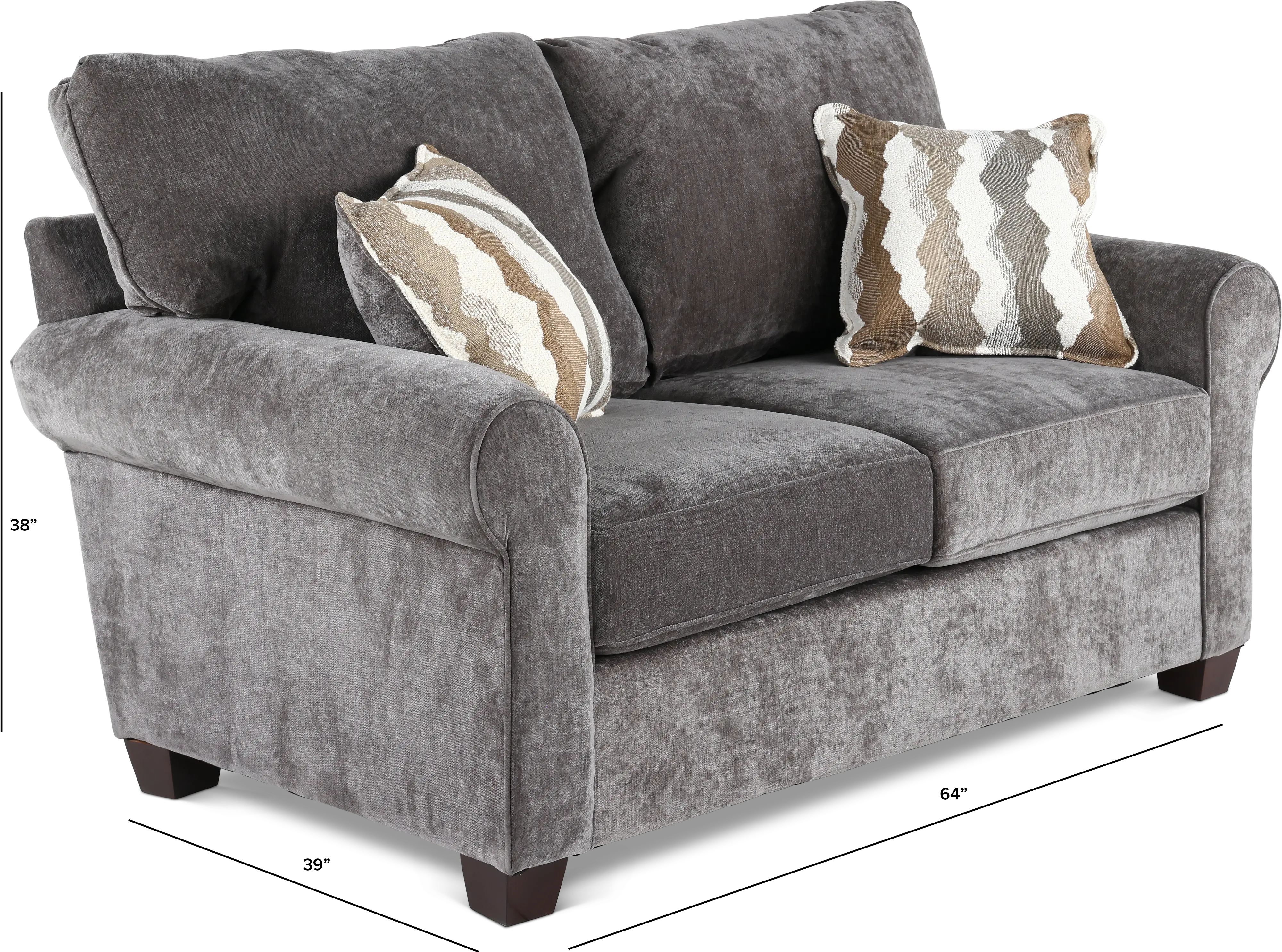 SEALOV/LANGRA Seaside Gray Loveseat-3
