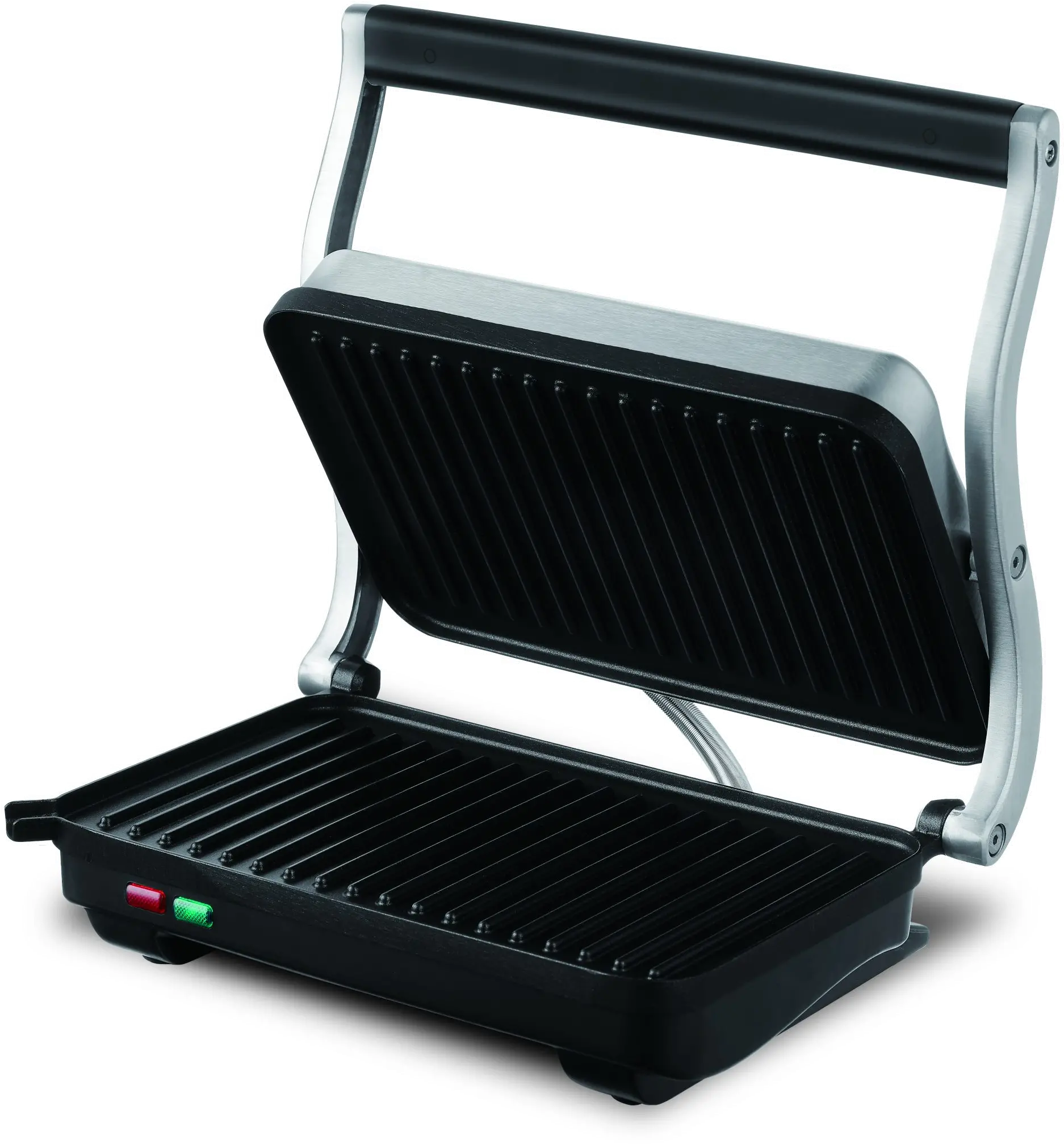 Salton Stainless Steel Panini Grill-4