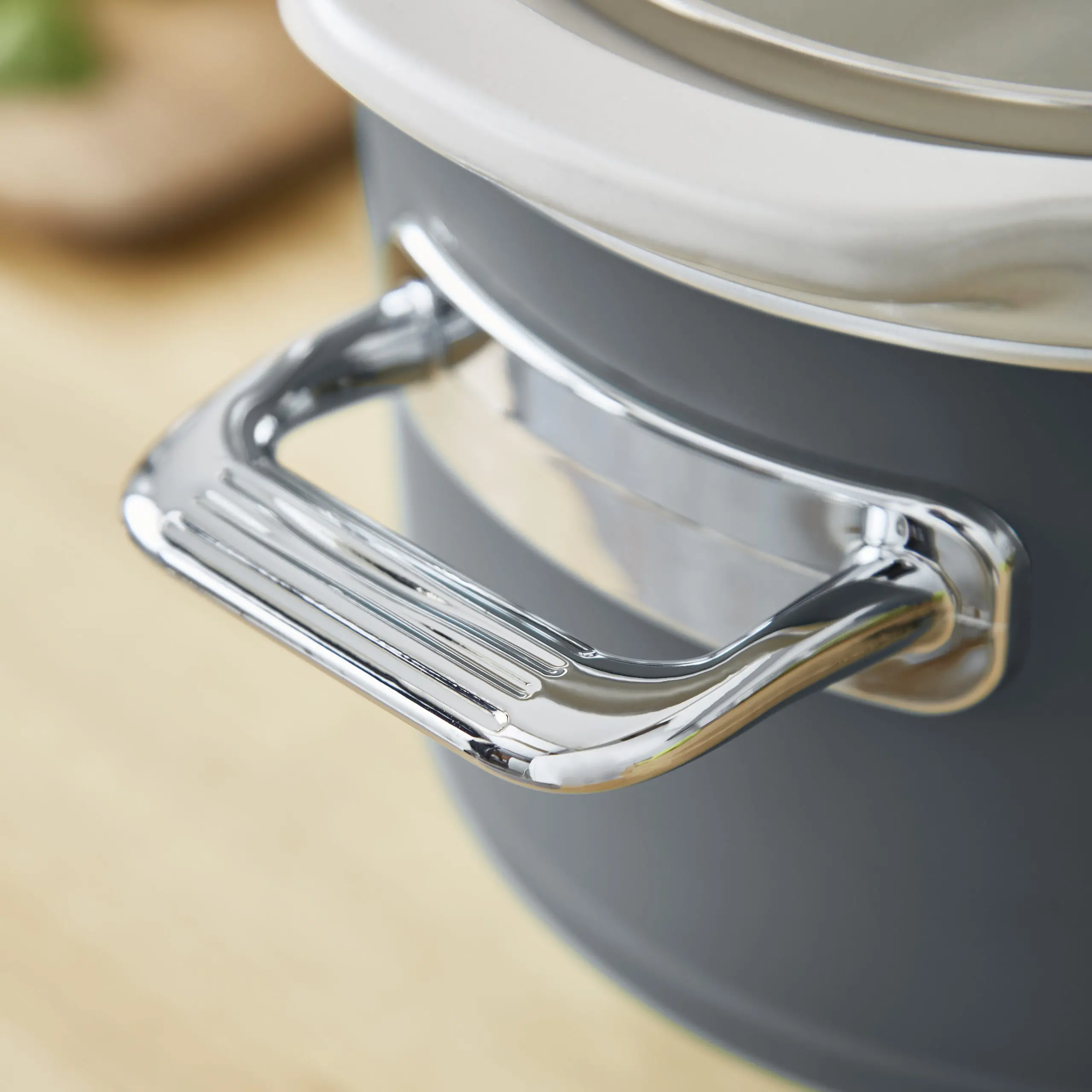 Swan Nordic 3.5L Slow Cooker - Gray-2