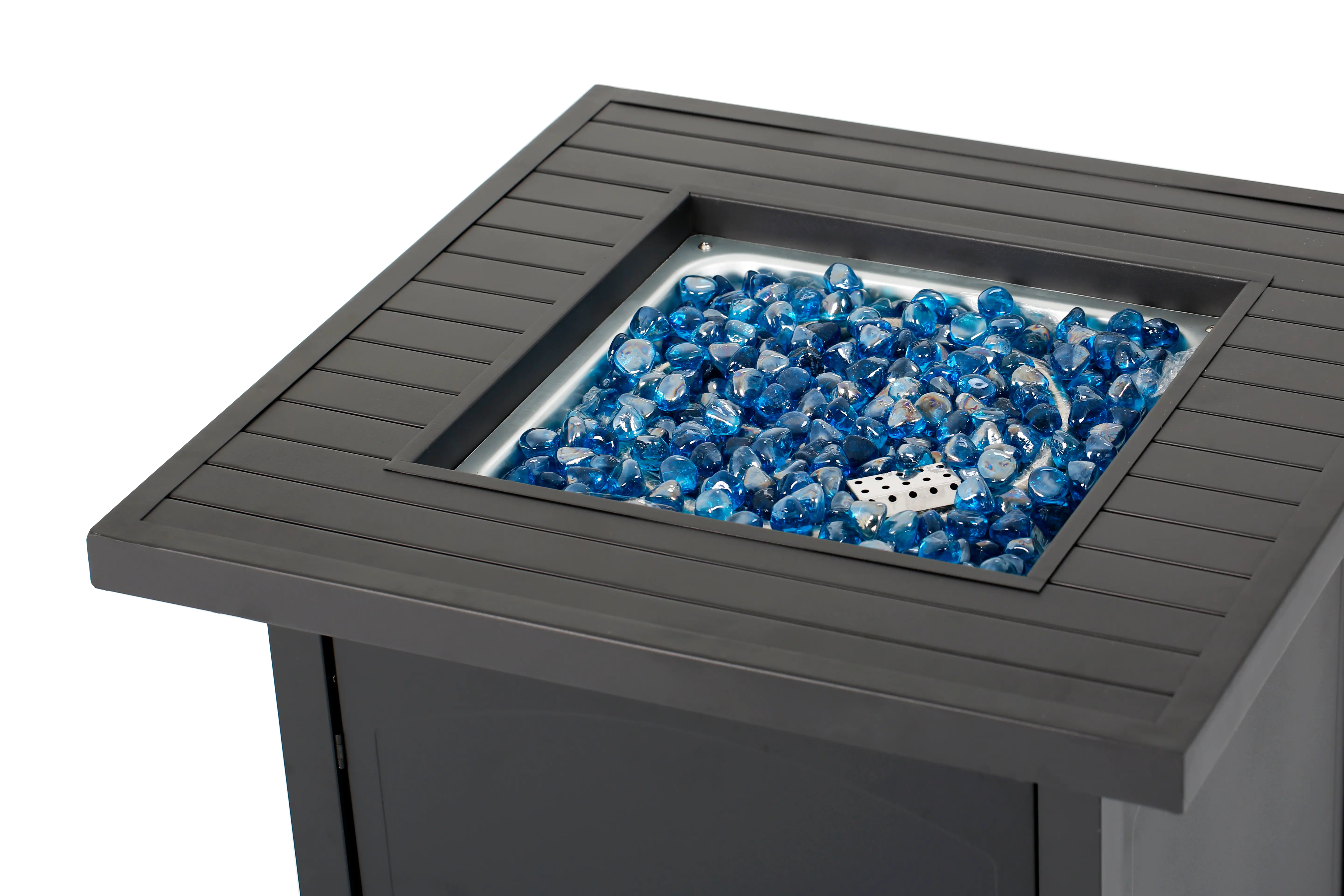 Square Table Gas Fire Pit-13