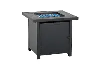 Square Table Gas Fire Pit