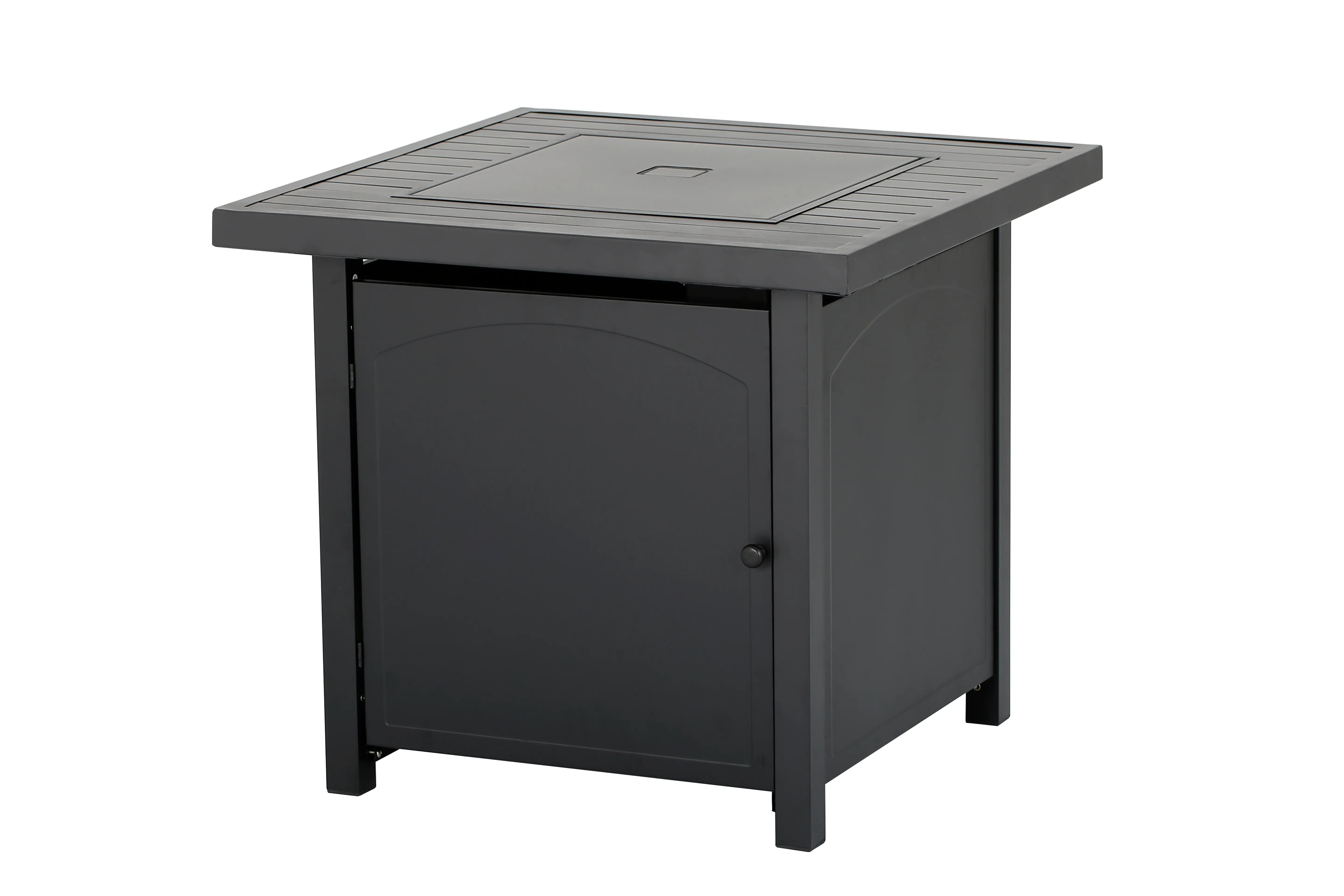 Square Table Gas Fire Pit-6