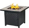 Square Table Gas Fire Pit