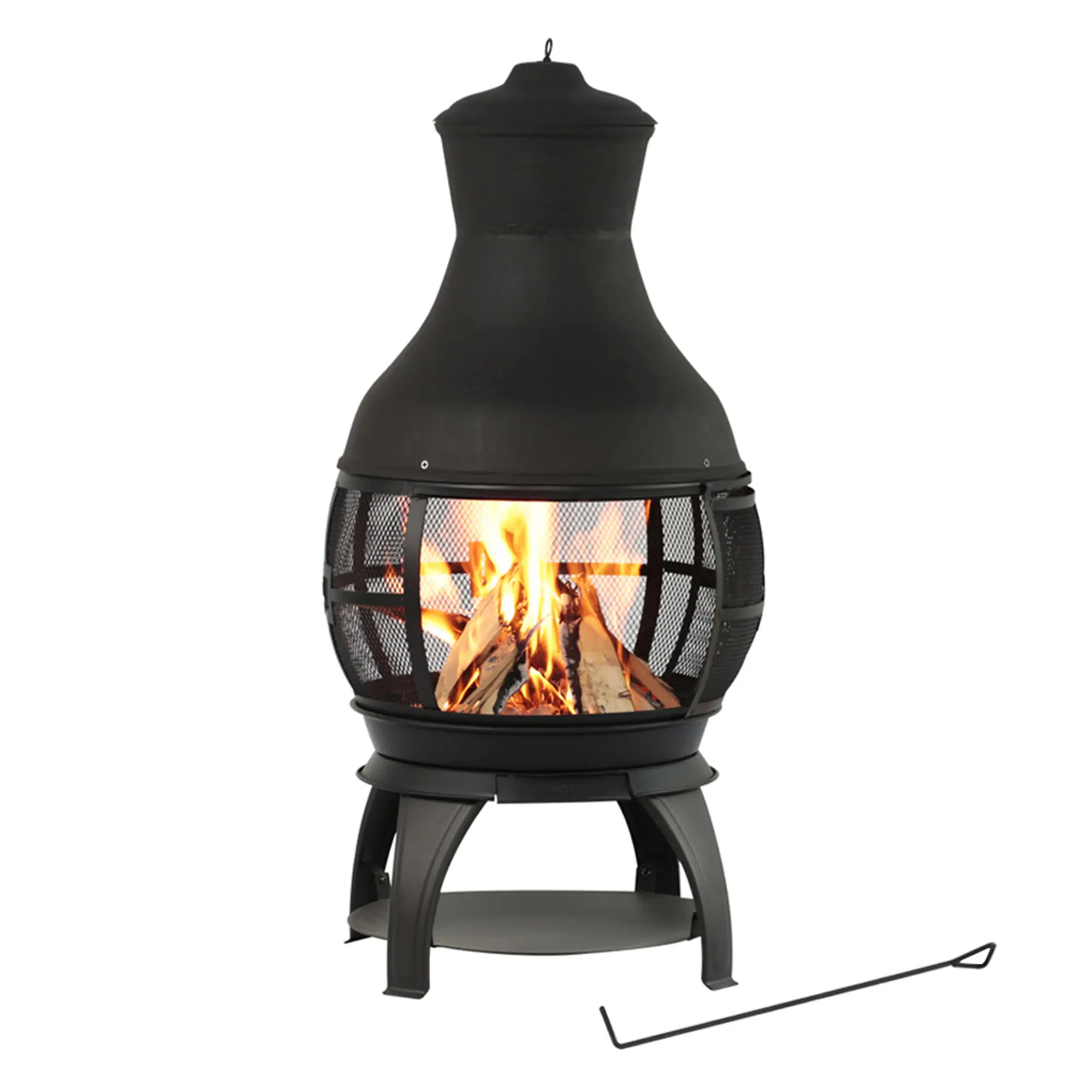 Cast Iron Chiminea-1