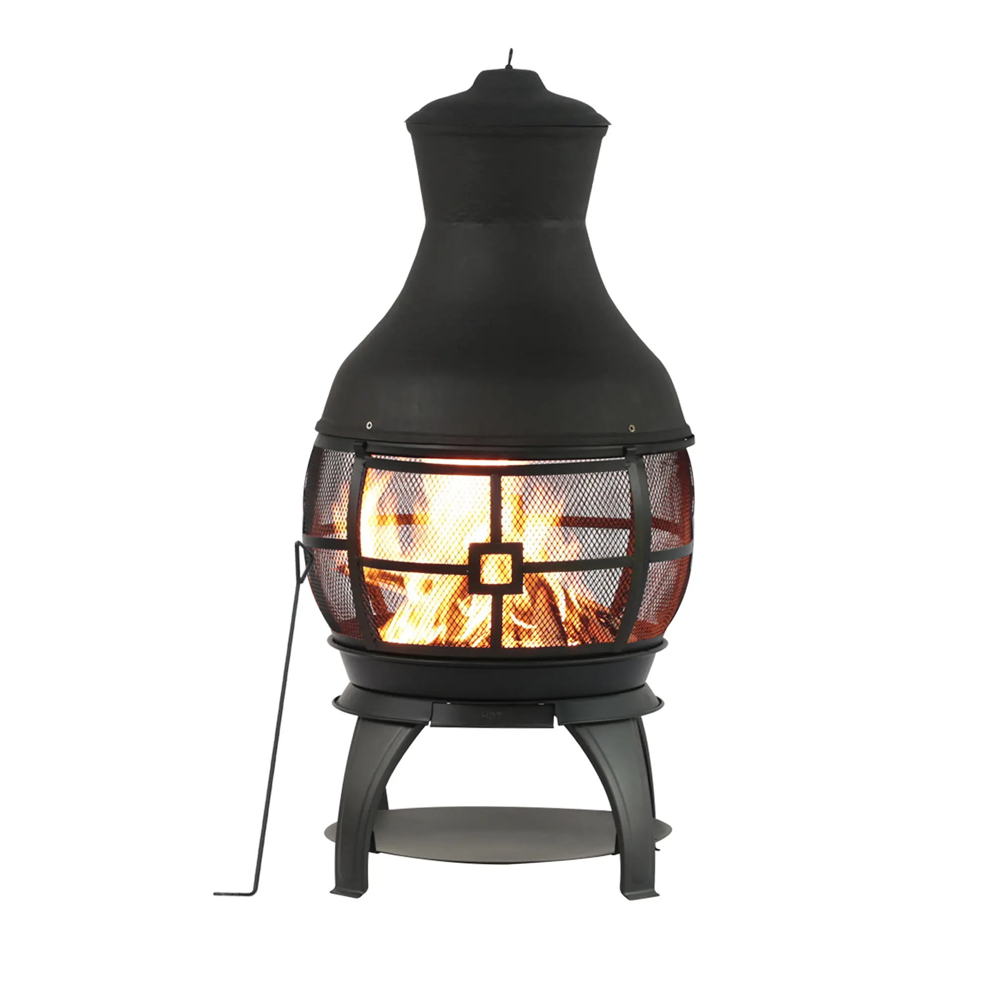 Cast Iron Chiminea-4