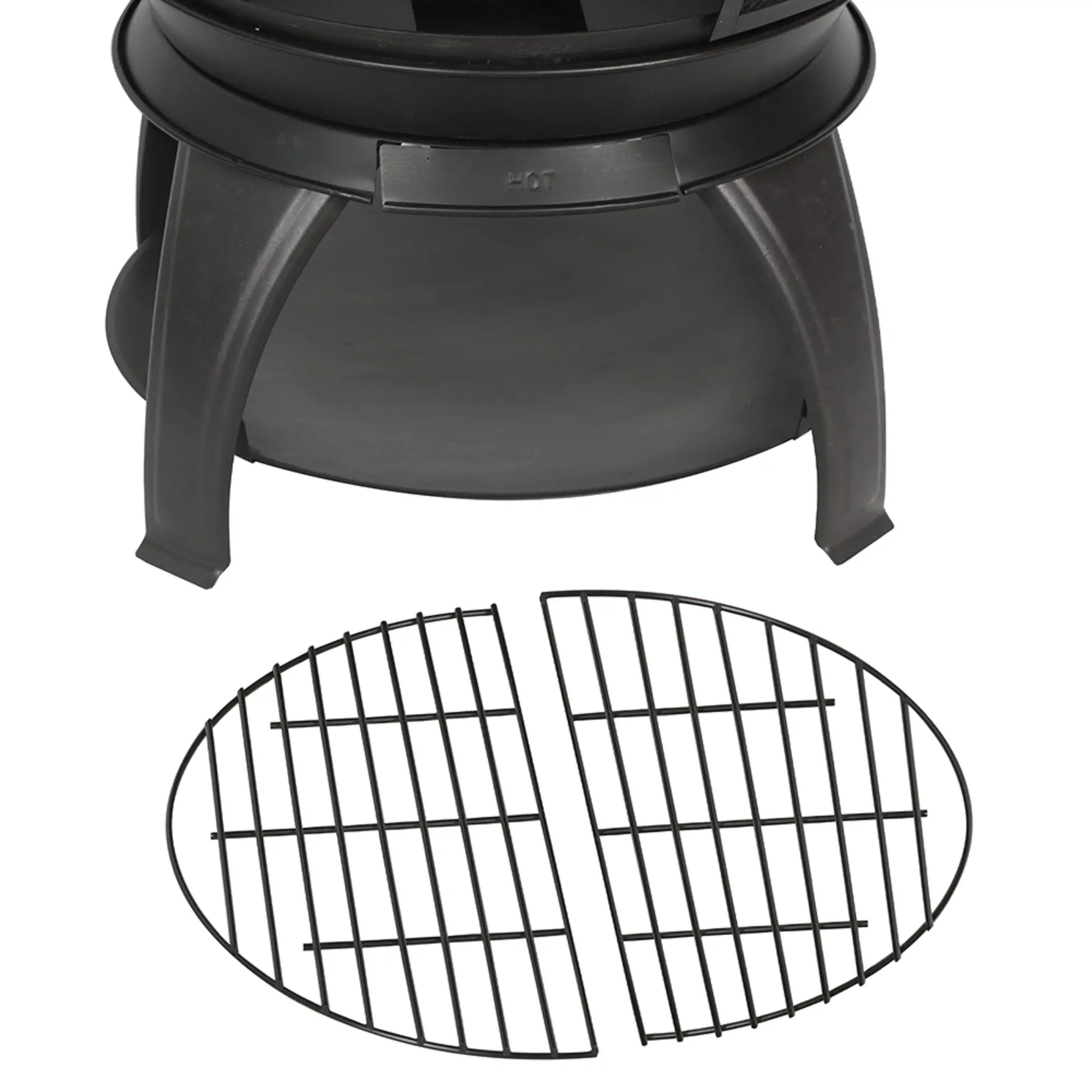 Cast Iron Chiminea-6