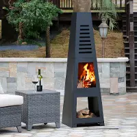 HeatMaxx 59  Steel Chiminea