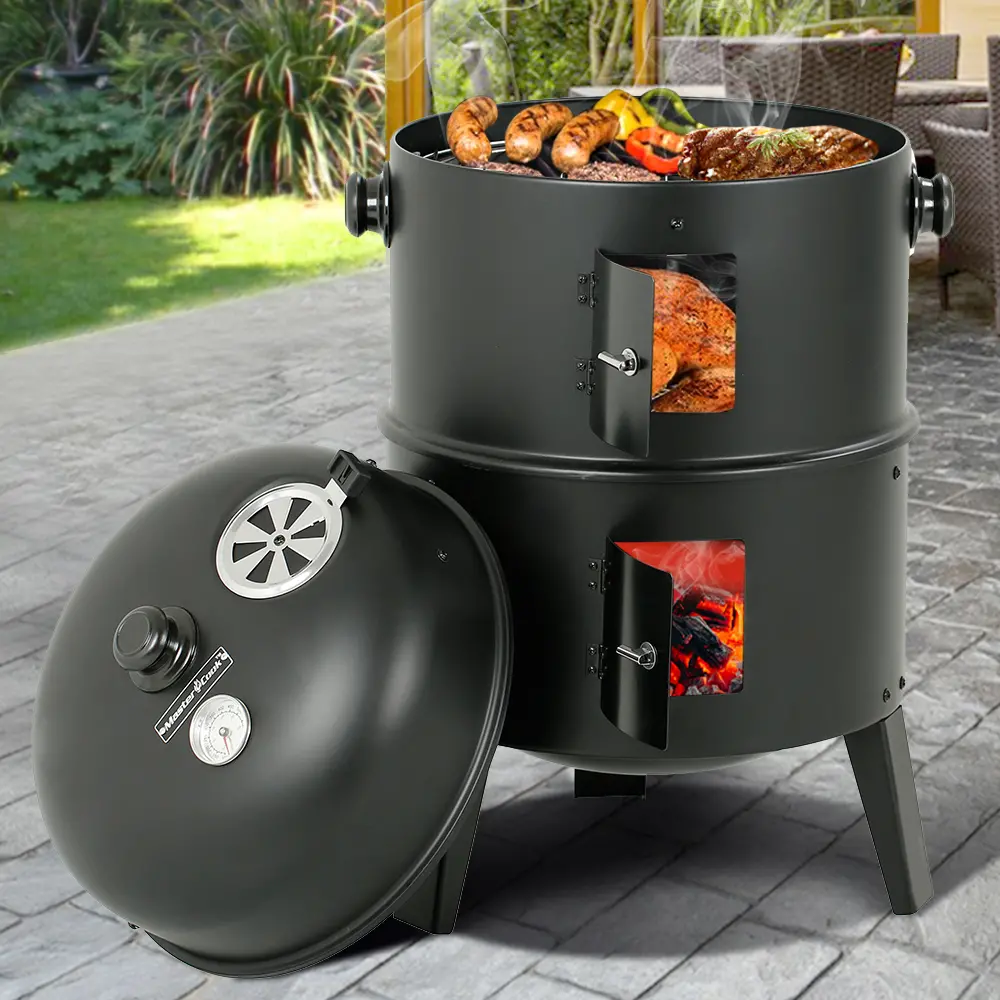 Master Cook 16  Smoker Grill-4