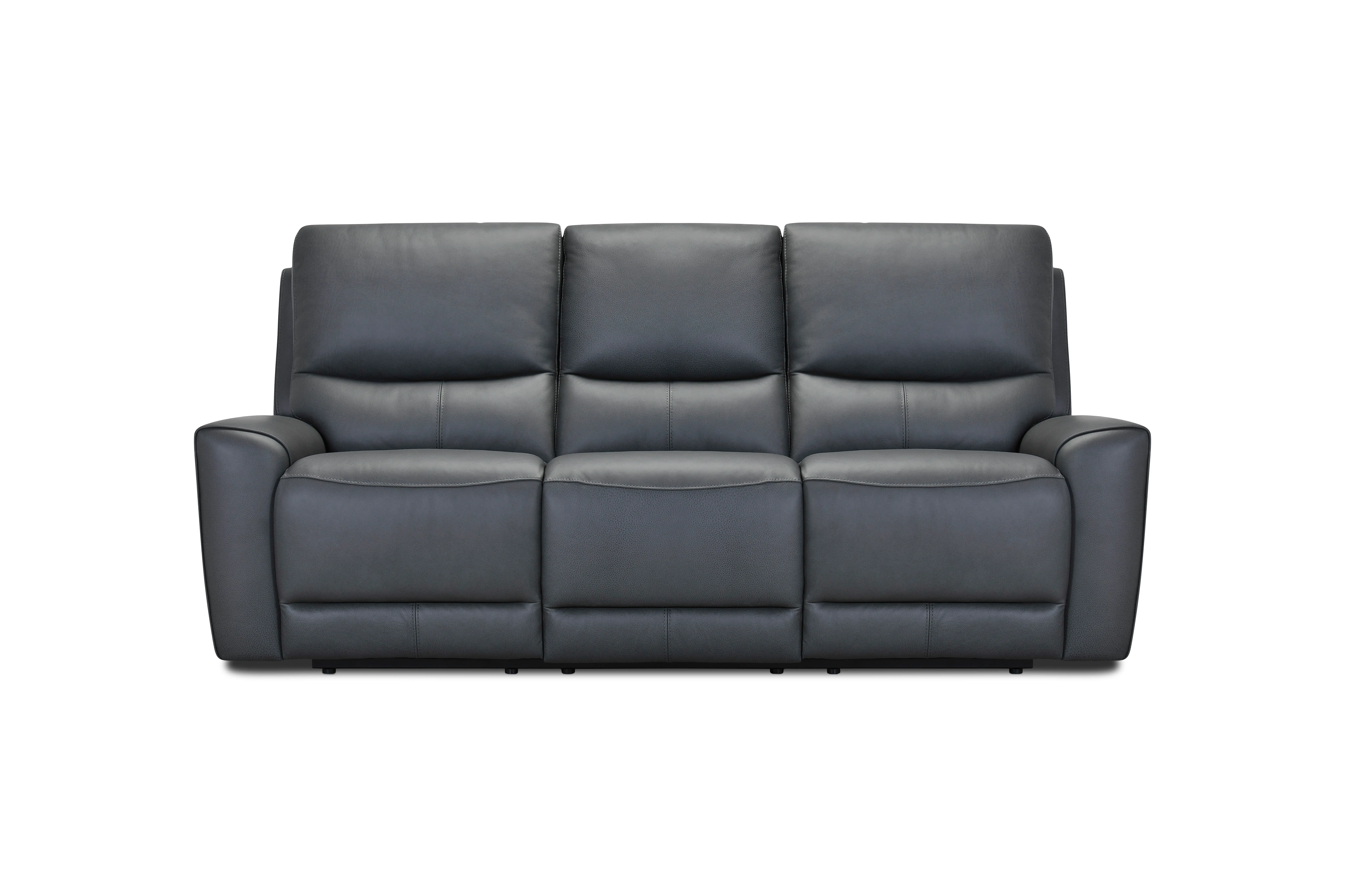 Rangers Gravel Power Reclining Sofa with Power Headrests and Lumbar-1