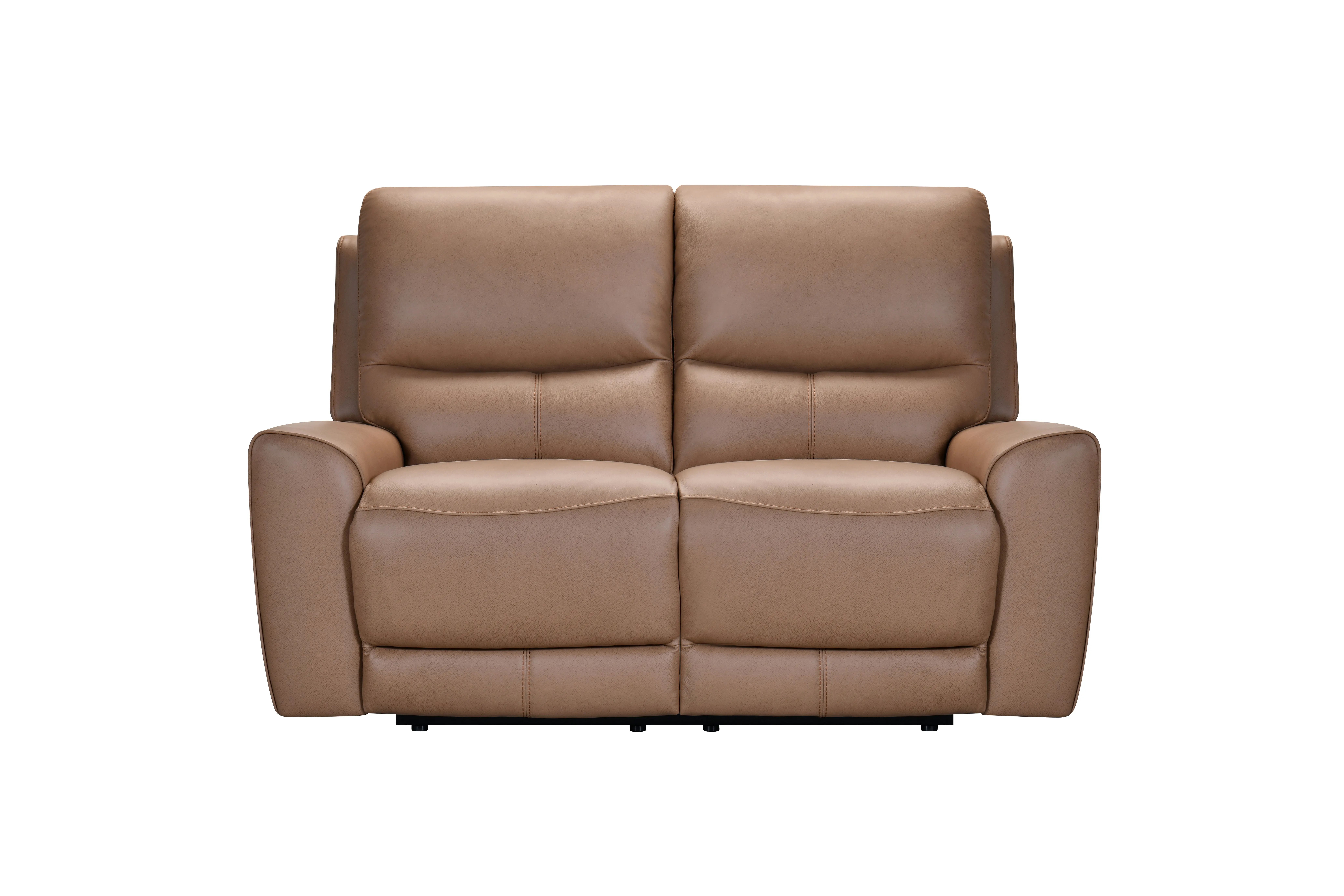 Rangers Brown Power Reclining Loveseat with Power Headrests and Lumbar-1