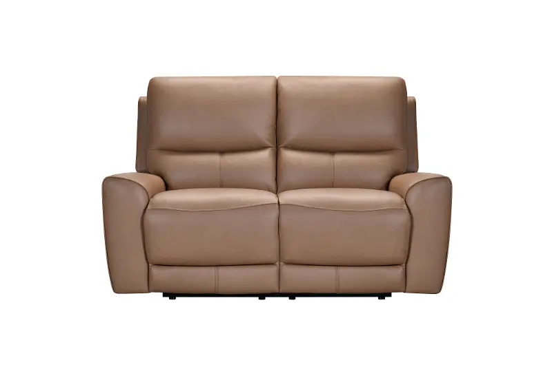 Rangers Brown Power Reclining Loveseat with Power Headrests and Lumbar