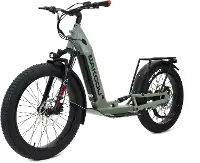 Bakcou Grizzly Electric Scooter - Sage Green