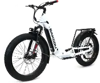 Bakcou Grizzly Electric Scooter - Gloss White