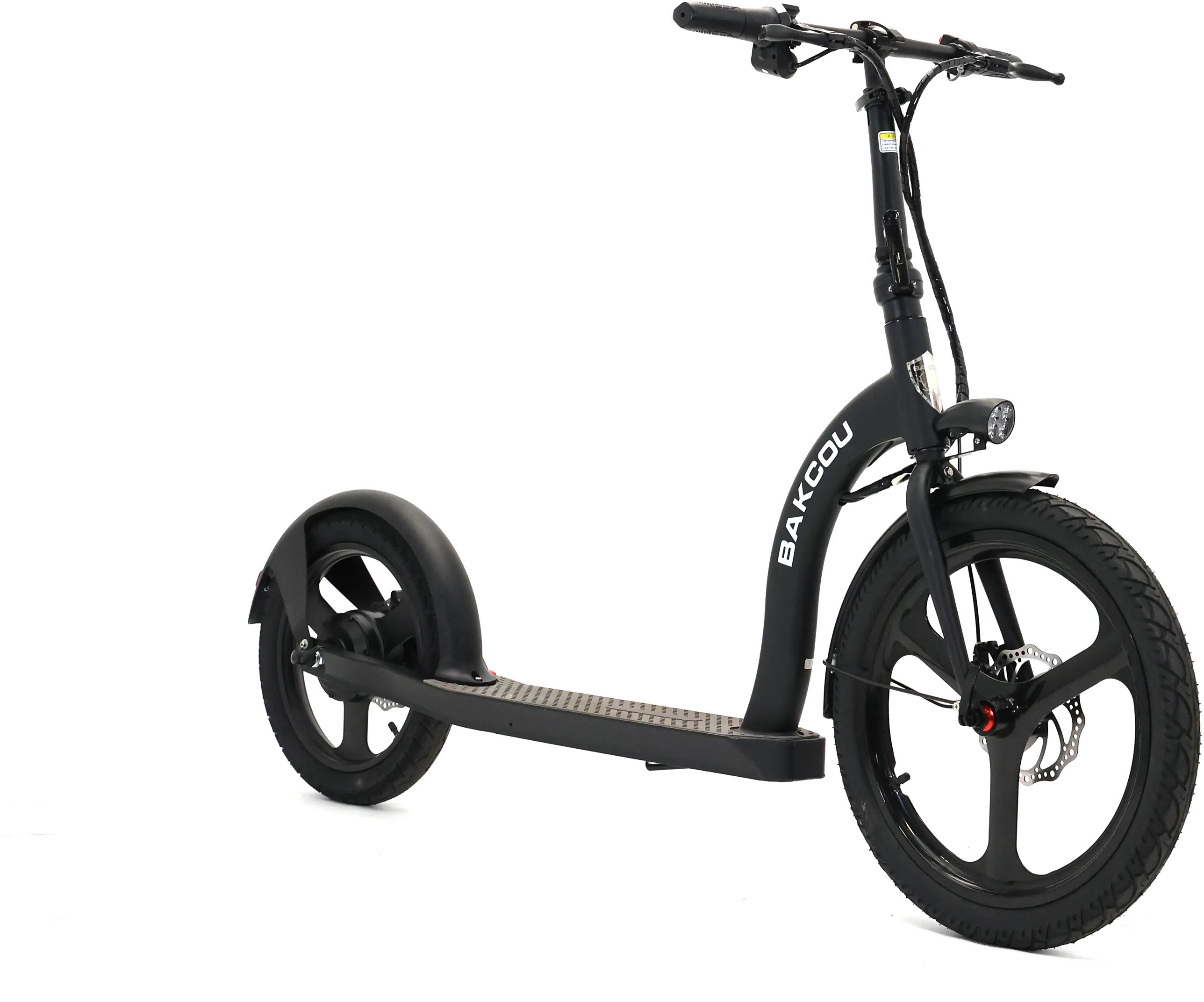 Bakcou  Badger Electric Scooter - Matte Black-2