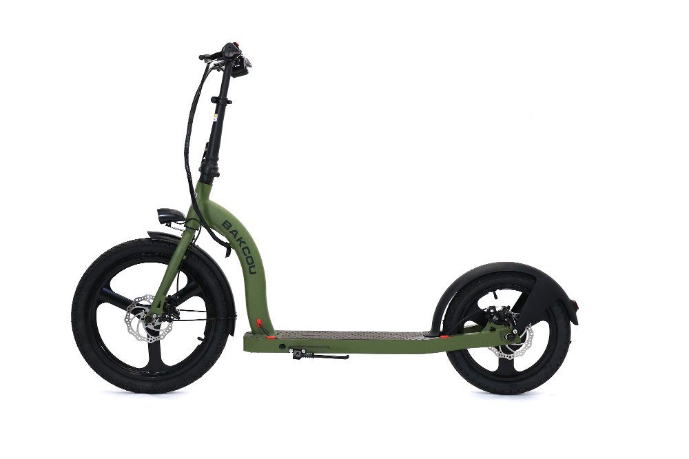 Bakcou Badger Electric Scooter - Matte Army Green
